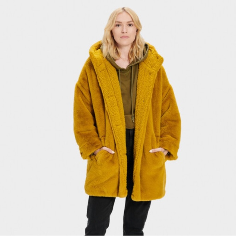 UGG Oversized Faux Fur Teddy Jacket for Women